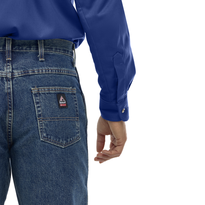 Men's Midweight FR Dress Uniform Shirt image number 7