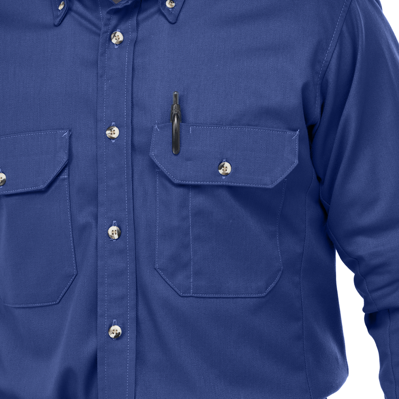 Men's Midweight FR Dress Uniform Shirt image number 9