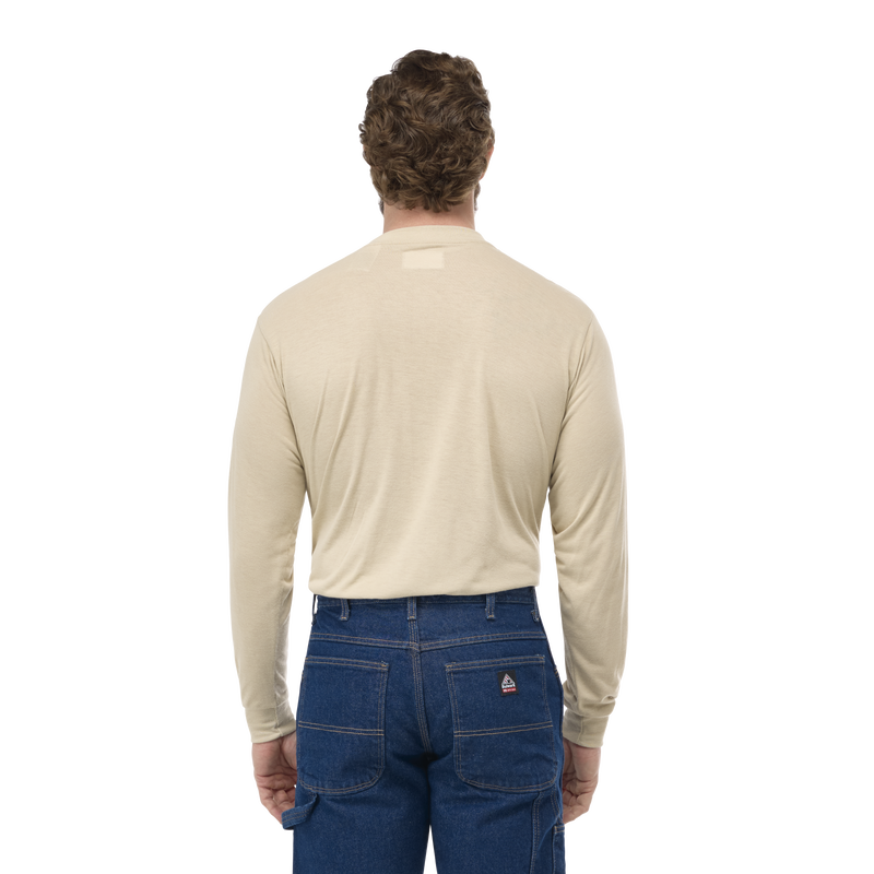 Men's Long Sleeve Lightweight Henley Shirt image number 1