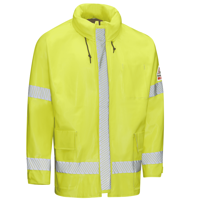 Men's FR Hi-Visibility Rain Jacket image number 2