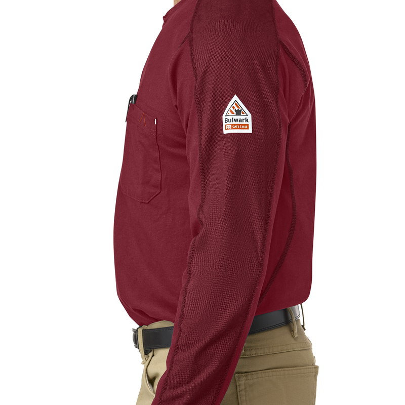 Men's Flex Knit Henley image number 10