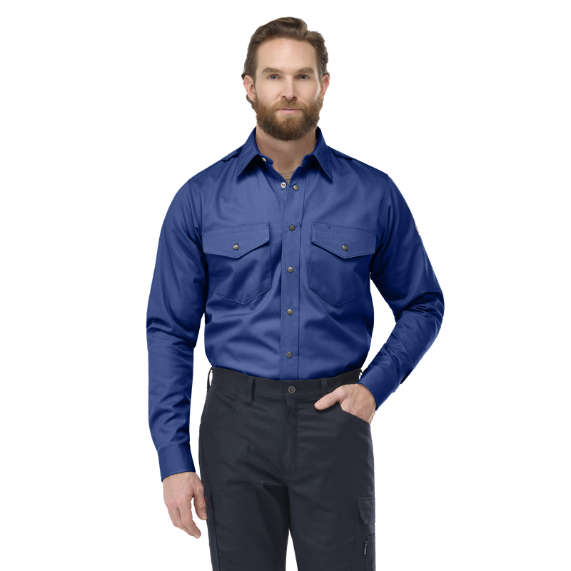Men's Midweight Excel FR Snap-Front Uniform Shirt image number 0