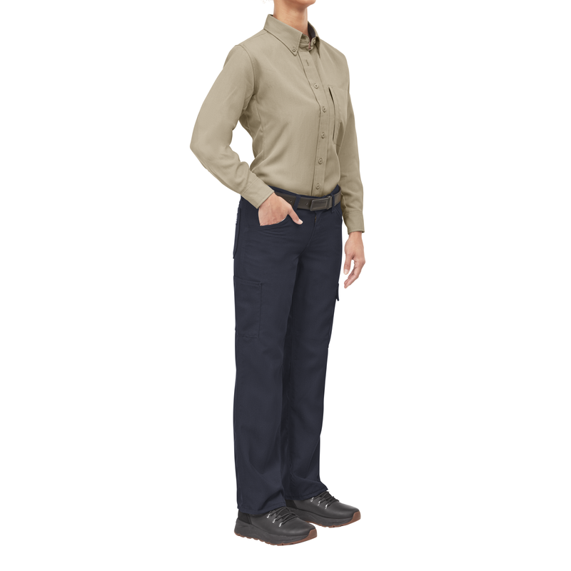 iQ Series® Women's Lightweight Comfort Woven Shirt image number 6