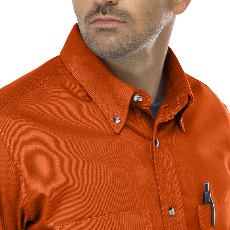Men's Midweight FR Dress Uniform Shirt image number 8