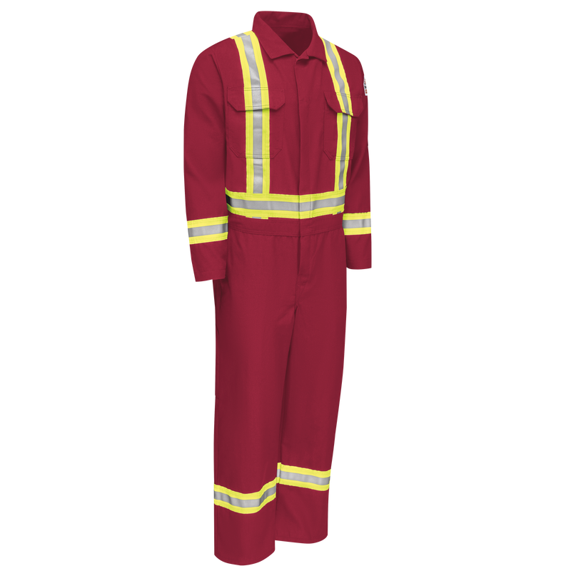 Men's Midweight Nomex FR Premium Coverall with CSA Compliant Reflective Trim image number 2