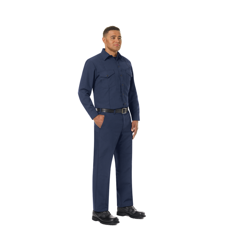 Male Non-FR 100% Cotton Classic Fire Chief Pant image number 23