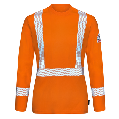 Women's Flex Knit Tee with Reflective Striping