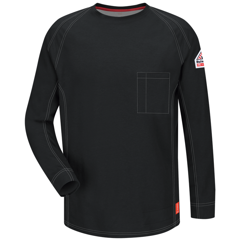 iQ Series® Comfort Knit Men's FR Long Sleeve T-Shirt image number 0