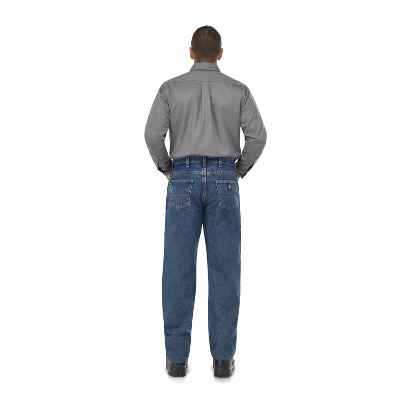 Men's Midweight FR Dress Uniform Shirt image number 3