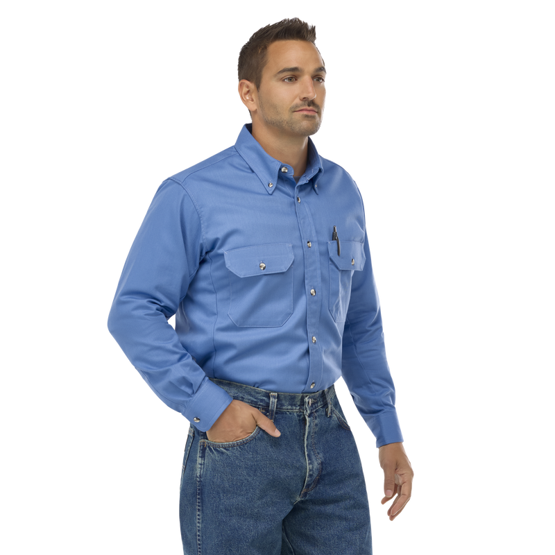 Men's Midweight FR Dress Uniform Shirt image number 2