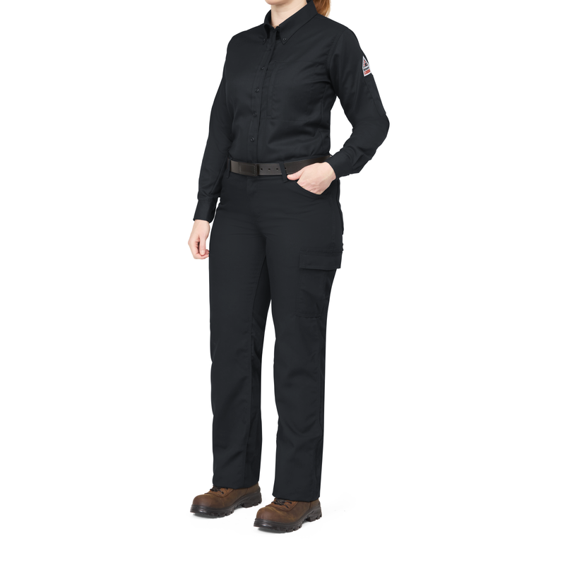 iQ Series® Women's Lightweight Comfort Woven Shirt image number 4