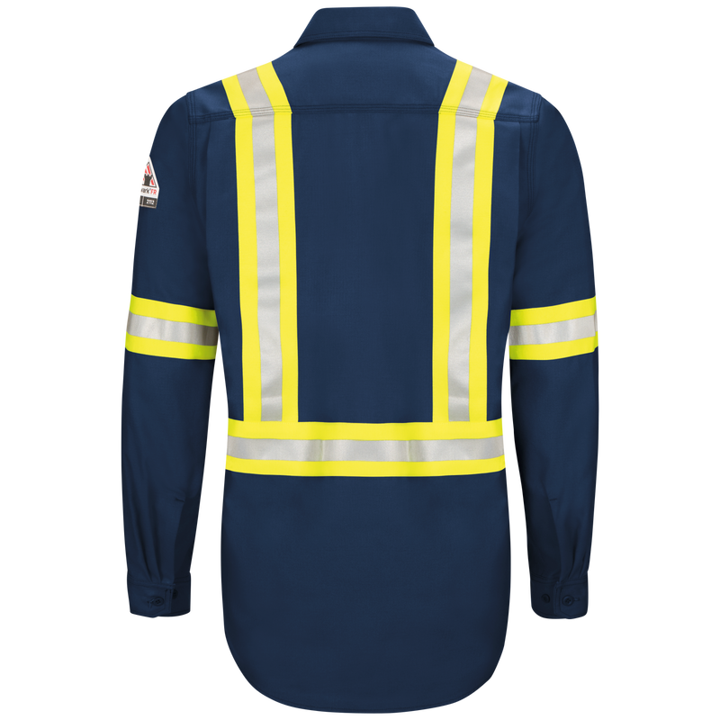 iQ Series&reg; Endurance Men's FR Enhanced Visibility Work Shirt image number 1