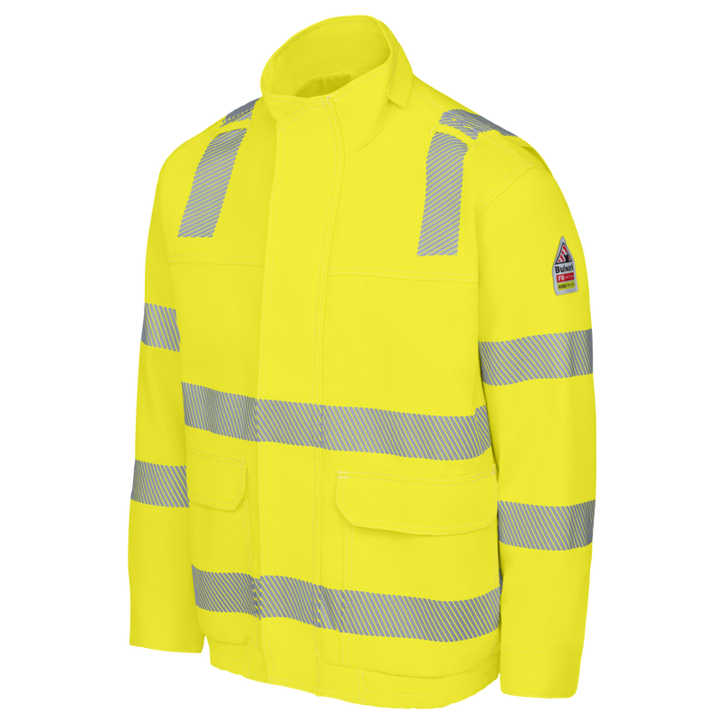 Hi-Visibility Lined Bomber Jacket image number 3