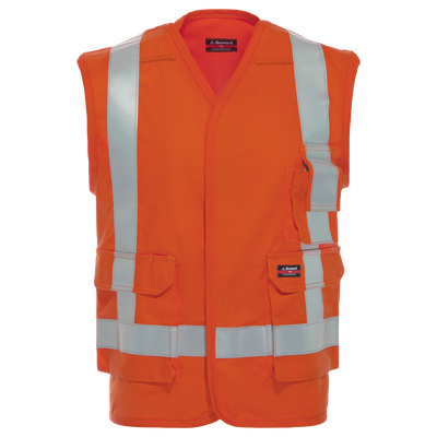 Five Point Tearaway Vest with Reflective Trim
