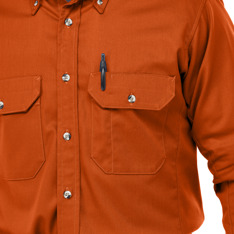 Men's Midweight FR Dress Uniform Shirt image number 12