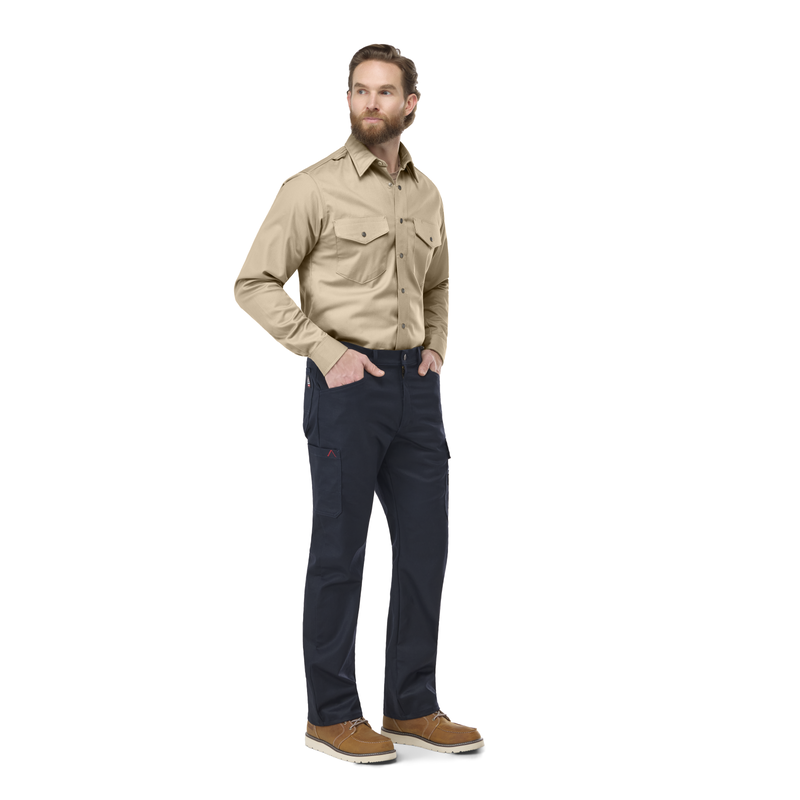 Men's Midweight Excel FR Snap-Front Uniform Shirt image number 7