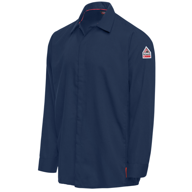 iQ Series&reg; Comfort Woven Men's Lightweight FR Food Processing Shirt image number 3