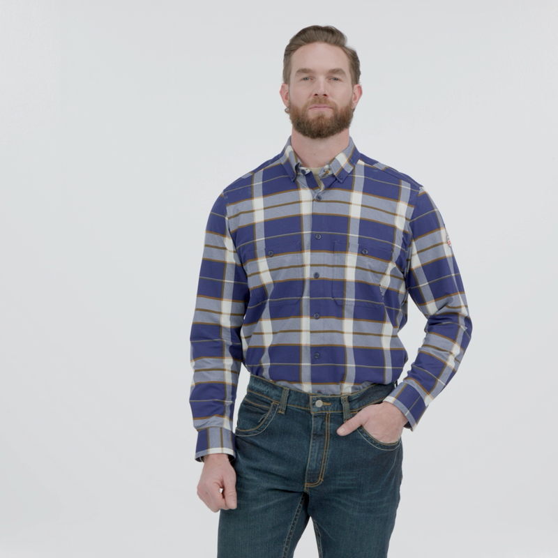 Bulwark FR Flex Knit Button Down Shirt image number 12