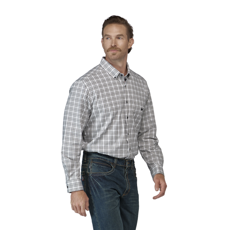 Bulwark FR Flex Knit Button Down Shirt image number 3