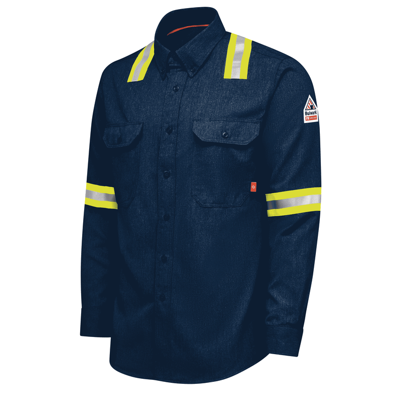 iQ Series Enhanced Visibility Comfort Woven Lightweight Shirt image number 3