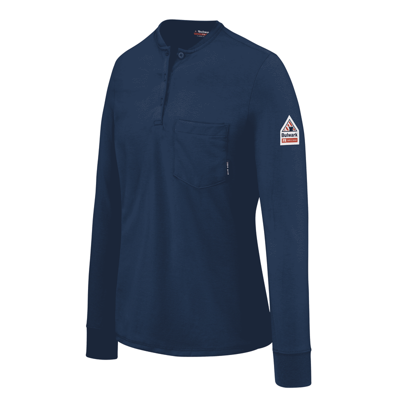 Women's Lightweight FR Henley image number 3