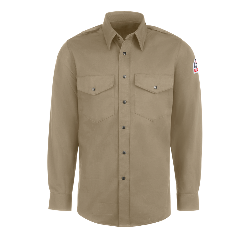 Men's Midweight Excel FR Snap-Front Uniform Shirt image number 4