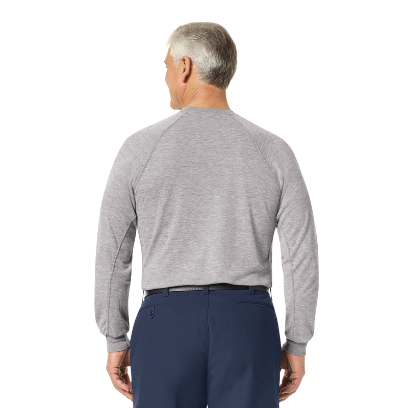 Men's Long Sleeve Station Wear Tee (Athletic Style) image number 4