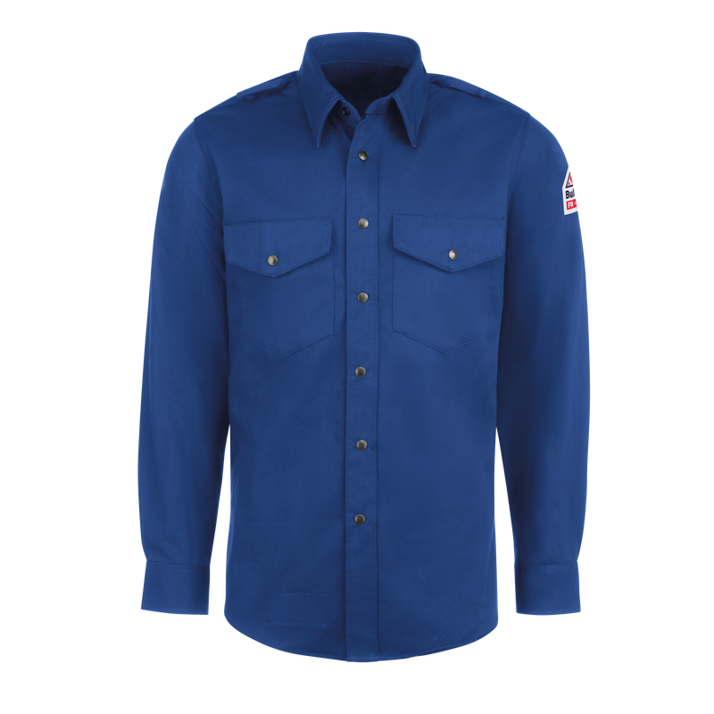 Men's Midweight Excel FR Snap-Front Uniform Shirt image number 4