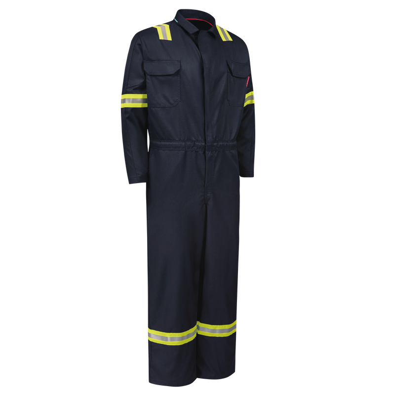 iQ Series Men's Midweight Enhanced Visibility Mobility Coverall image number 2