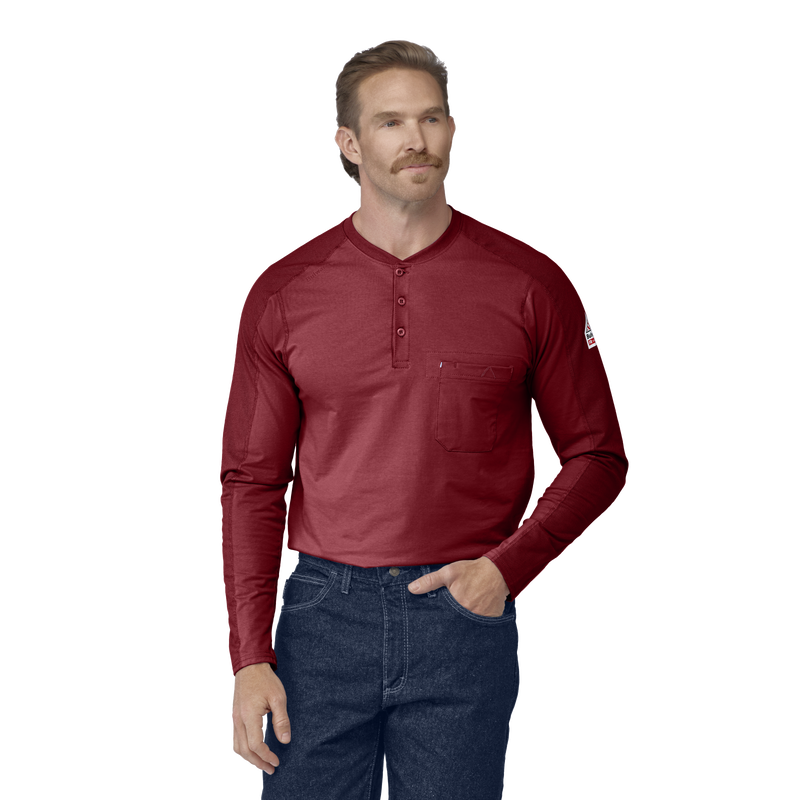 Men's Flex Knit Henley image number 0