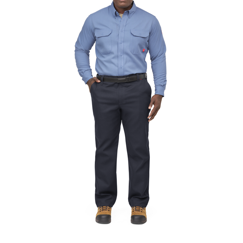 Men's iQ Series® Comfort Woven Long Sleeve Lightweight Shirt image number 5