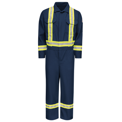 Men's Midweight Nomex FR Premium Coverall with CSA Compliant Reflective Trim