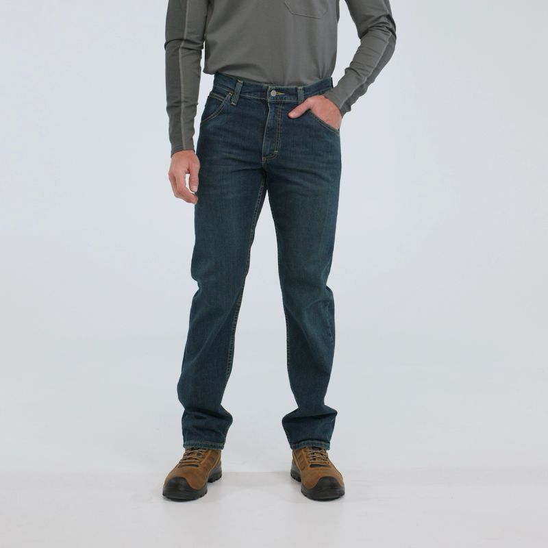 Men's Straight Fit Jean with Stretch image number 30