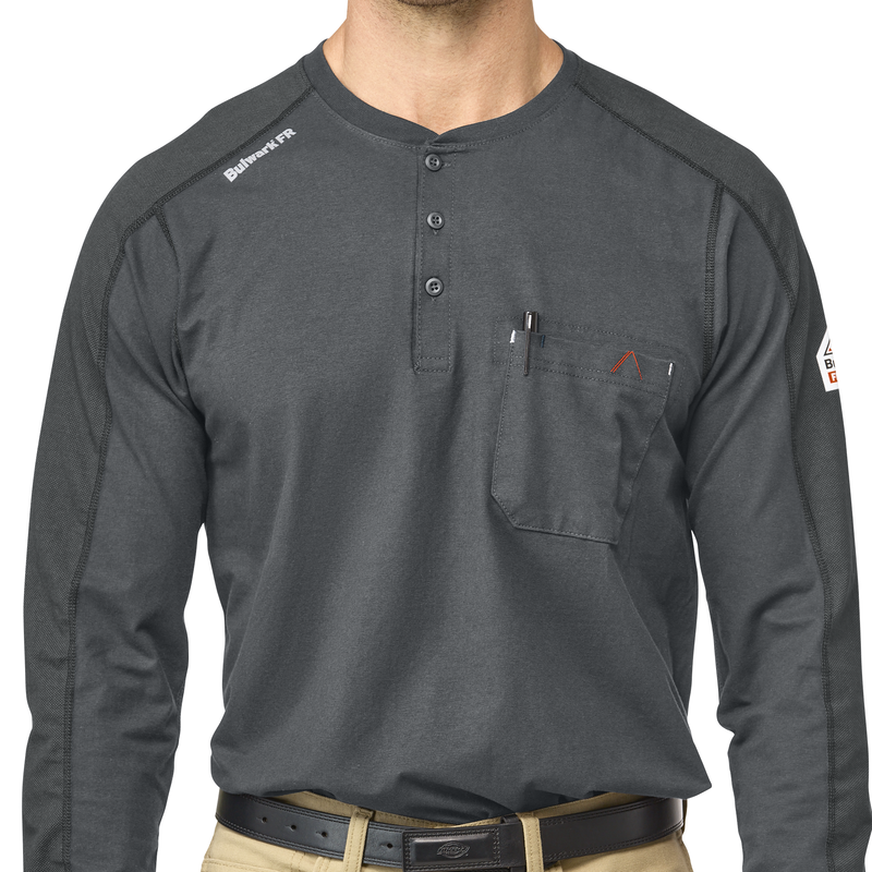 Men's Flex Knit Henley image number 11