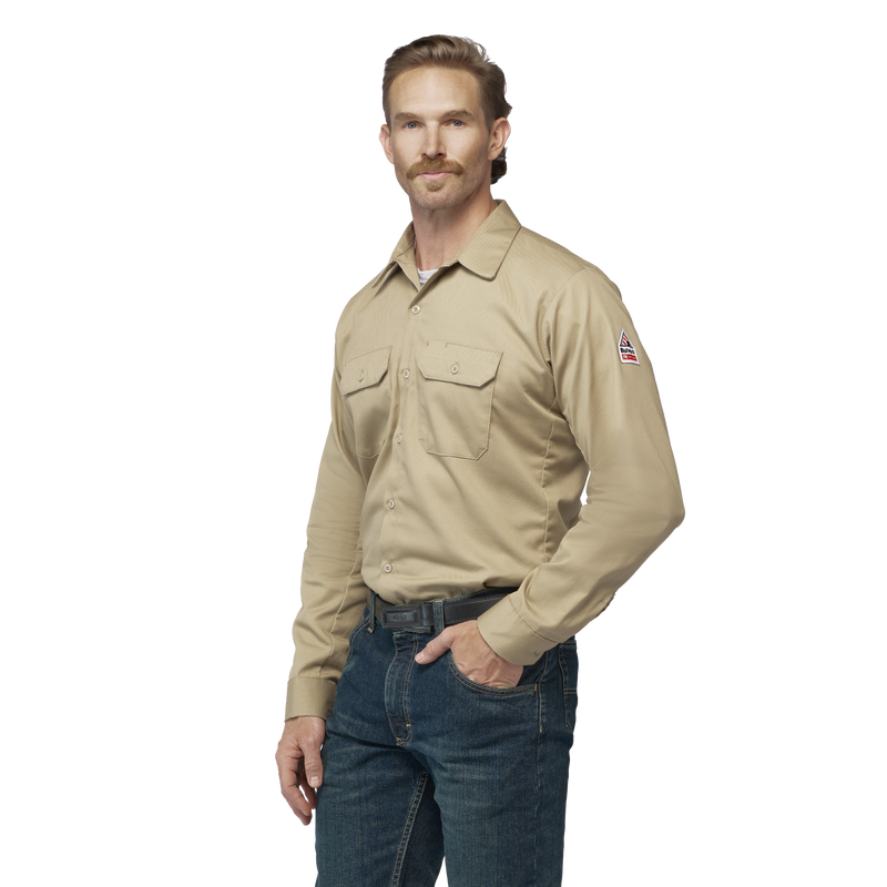 Men's Midweight Excel FR Work Shirt image number 3