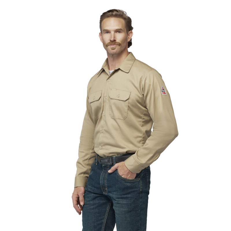 Men's Midweight Excel FR Work Shirt image number 3