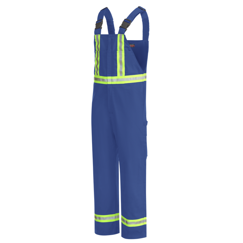 Men's Unlined Bib Overall with Reflective Trim image number 3