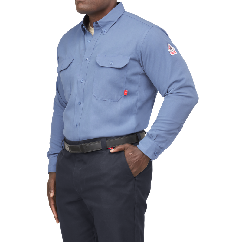 Men's iQ Series&reg; Comfort Woven Long Sleeve Lightweight Shirt image number 2