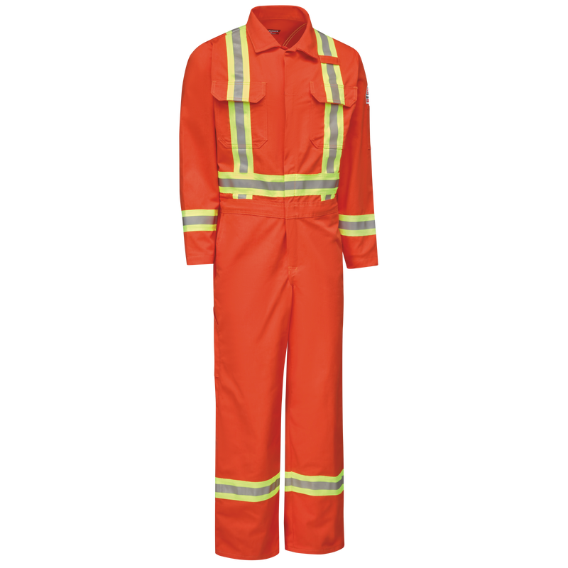 Men's Midweight FR Premium Coverall with Reflective Trim image number 2