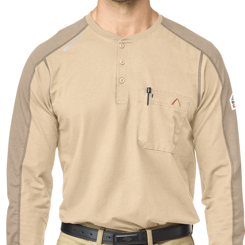 Men's Flex Knit Henley image number 11