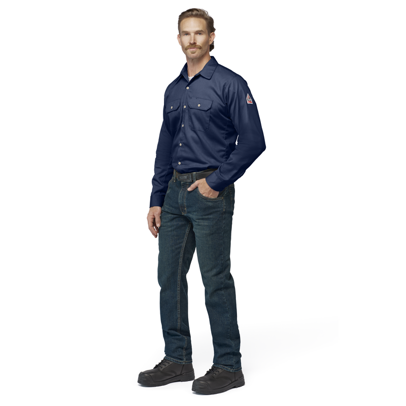 Men's Midweight Excel FR Work Shirt image number 4