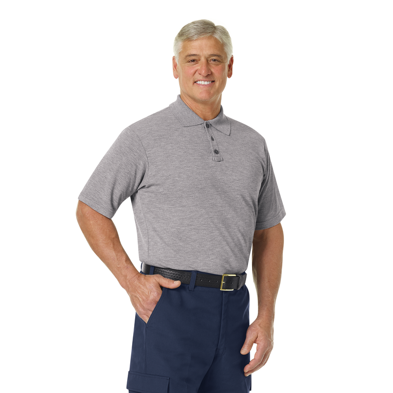 Men's Short Sleeve Station Wear Polo Shirt image number 8