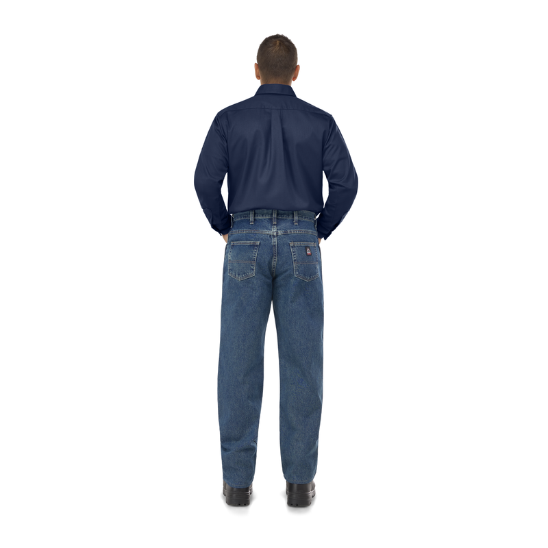 Men's Midweight FR Dress Uniform Shirt image number 3