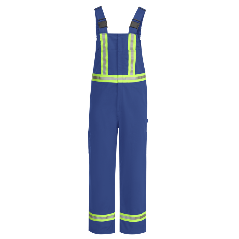 Men's Unlined Bib Overall with Reflective Trim image number 0