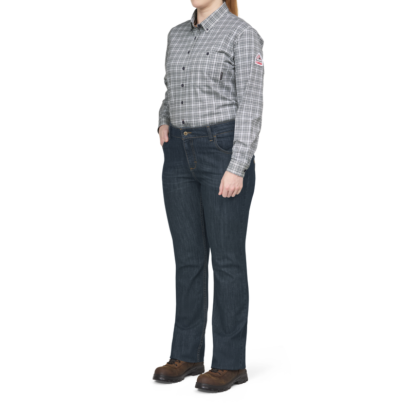 Women's Straight Fit Jean with Stretch image number 6