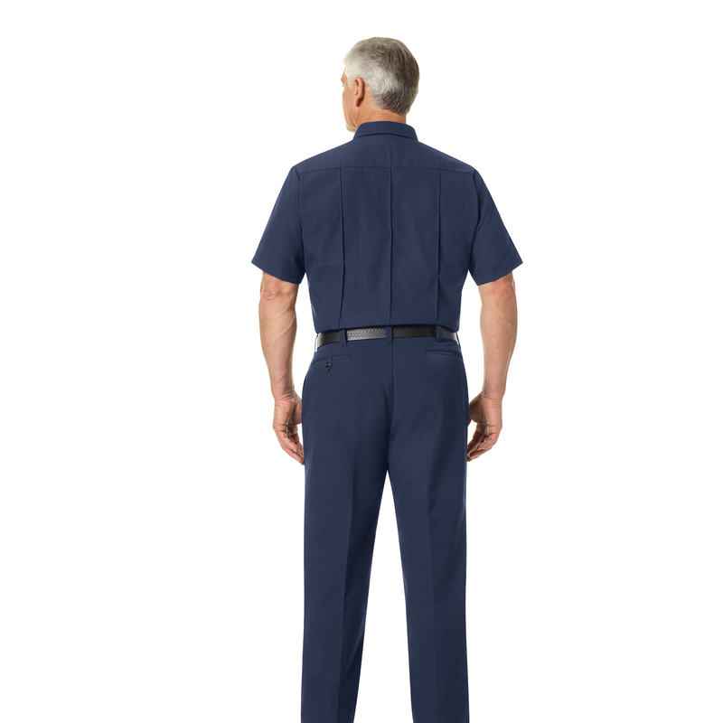 Men's Classic Short Sleeve Firefighter Shirt image number 4