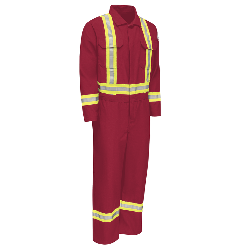 Men's Midweight Nomex FR Premium Coverall with CSA Compliant Reflective Trim image number 2