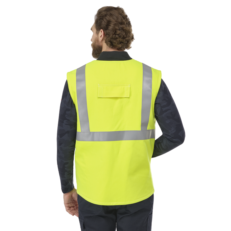 Men's FR Hi-Visibility Insulated Vest image number 1