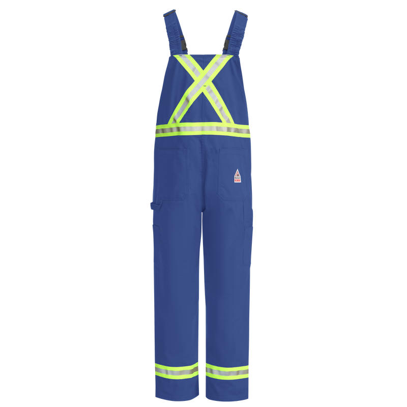 Men's Unlined Bib Overall with Reflective Trim image number 1