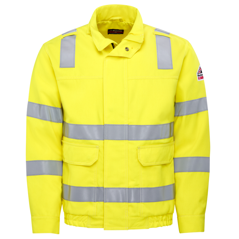 Hi-Visibility Lined Bomber Jacket image number 0